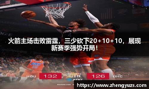 火箭主场击败雷霆，三少砍下20+10+10，展现新赛季强势开局！