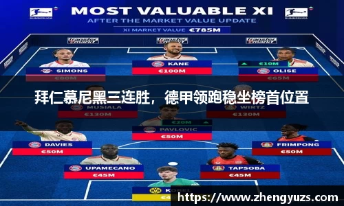拜仁慕尼黑三连胜，德甲领跑稳坐榜首位置
