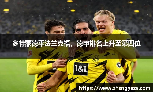 多特蒙德平法兰克福，德甲排名上升至第四位