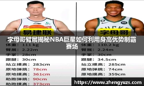 字母哥臂展揭秘NBA巨星如何利用身高优势制霸赛场